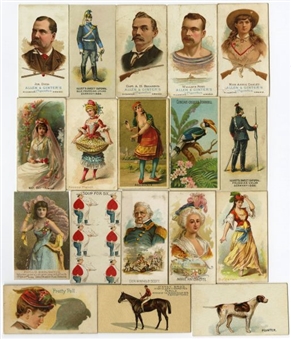 19th Century "N"-Tobacco Cards Non-Sports Collection (350+)